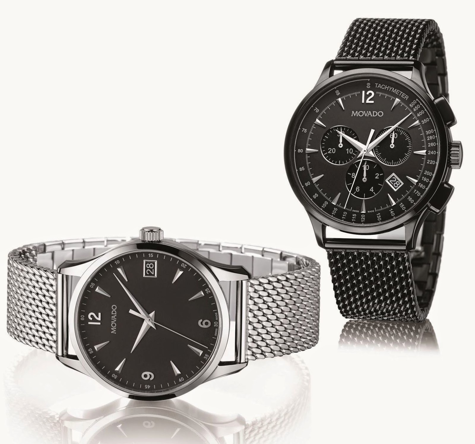 Movado men's circa sales chronograph watch 42mm